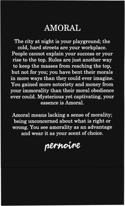 amoral (esclusiva online)