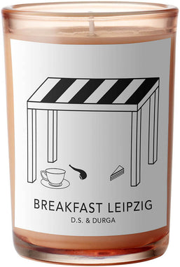 bougie de Leipzig pour le petit déjeuner