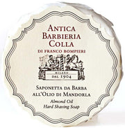 saponetta da barba olio di mandorla