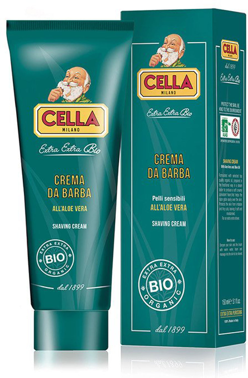 Crema da Barba Aloe Vera Crema Idratante