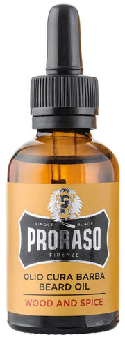 beard oil wood and spice