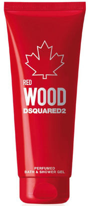 red wood bath and shower gel