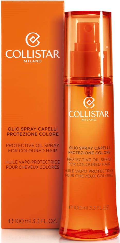 Olio spray capelli protezione colore