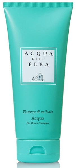 gel doccia acqua