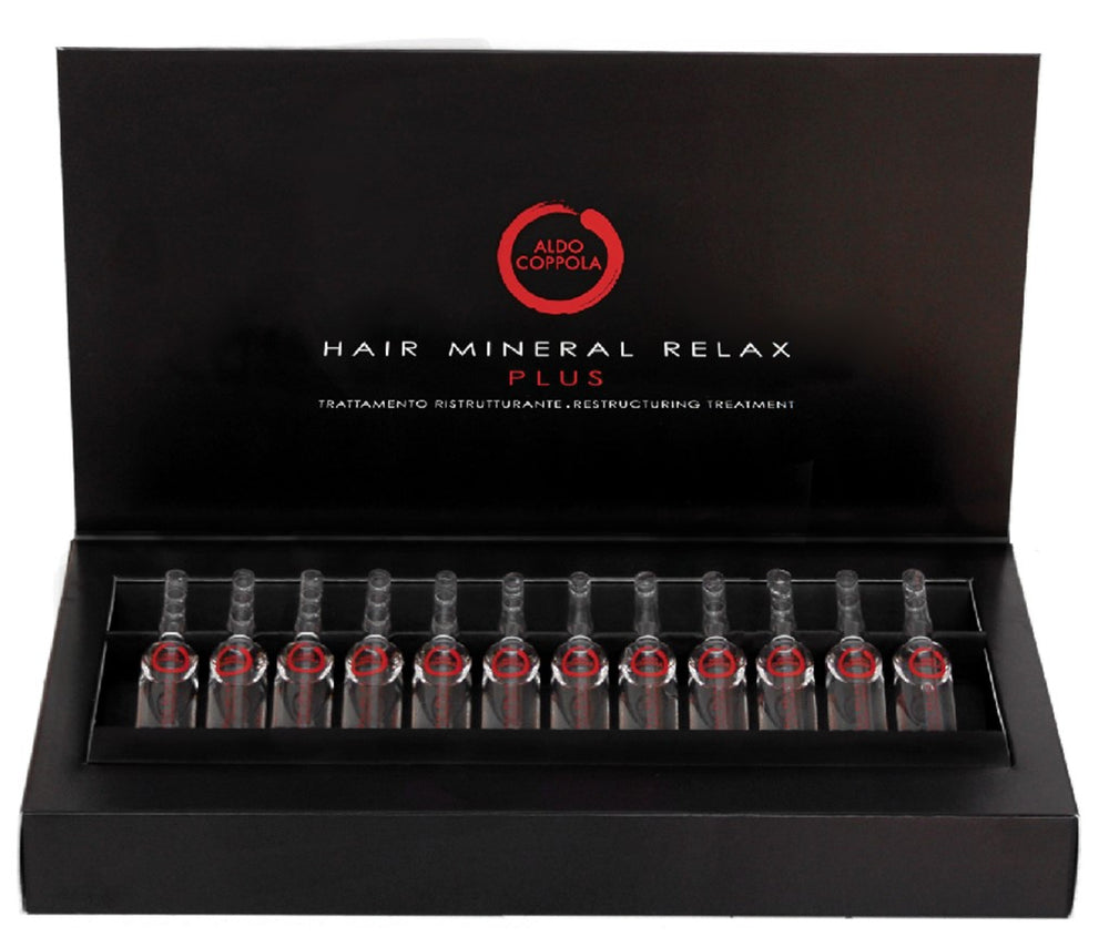 Hair Mineral Relax Plus Fiale Fiale Trattamento Ristrutturante
