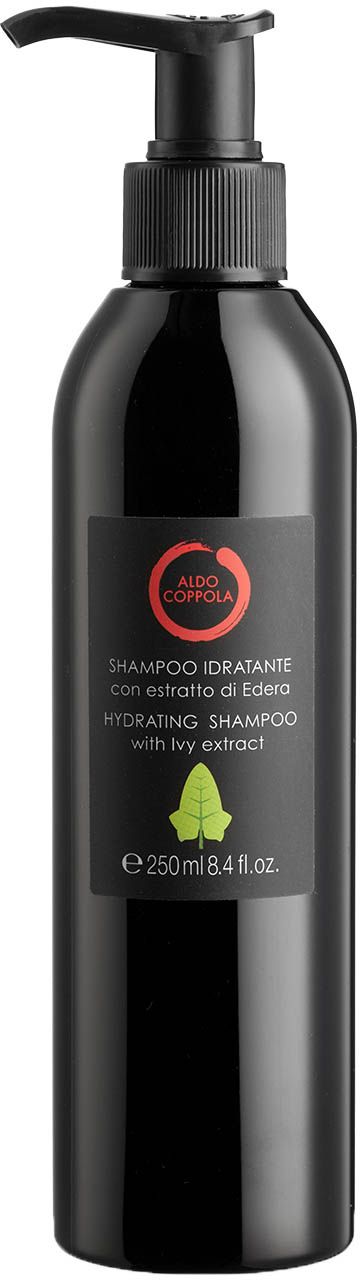 shampoo idratante con estratto di edera