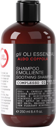 shampoo emolliente oli essenziali