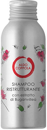 shampoo ristrutturante con estratto di buganvillea