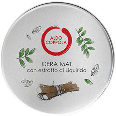 cera mat con estratto di liquirizia