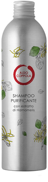 shampoo purificante con estratto di hamamelis