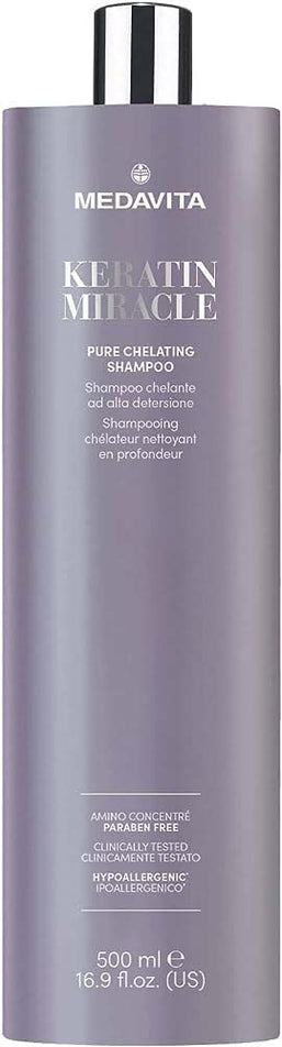 keratin miracle pure chelating shampoo