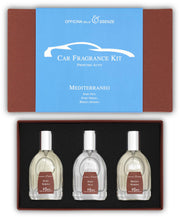 mediterraneo car fragrance kit