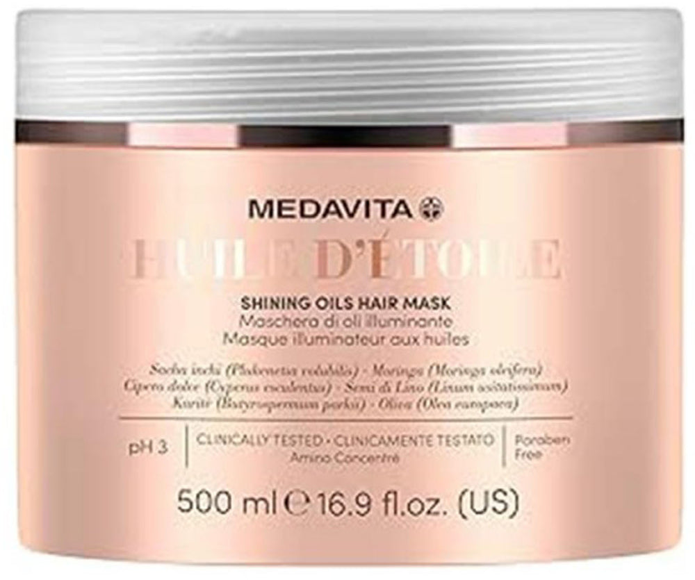 Huile D'Étoile Shining Oils Hair Mask Maschera Nutriente e Lucidante