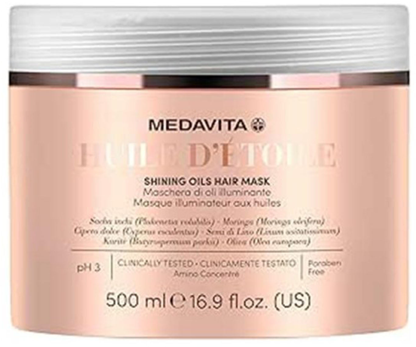 huile d'étoile shining oils hair mask