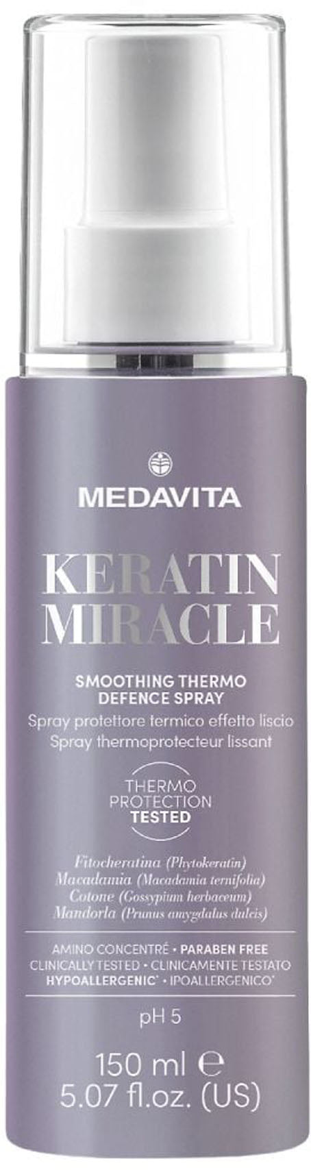 Keratin Miracle Smoothing Thermo Defence Spray