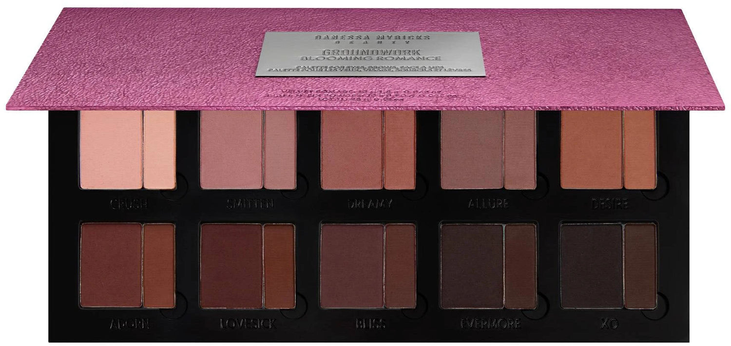 groundwork palette blooming romance