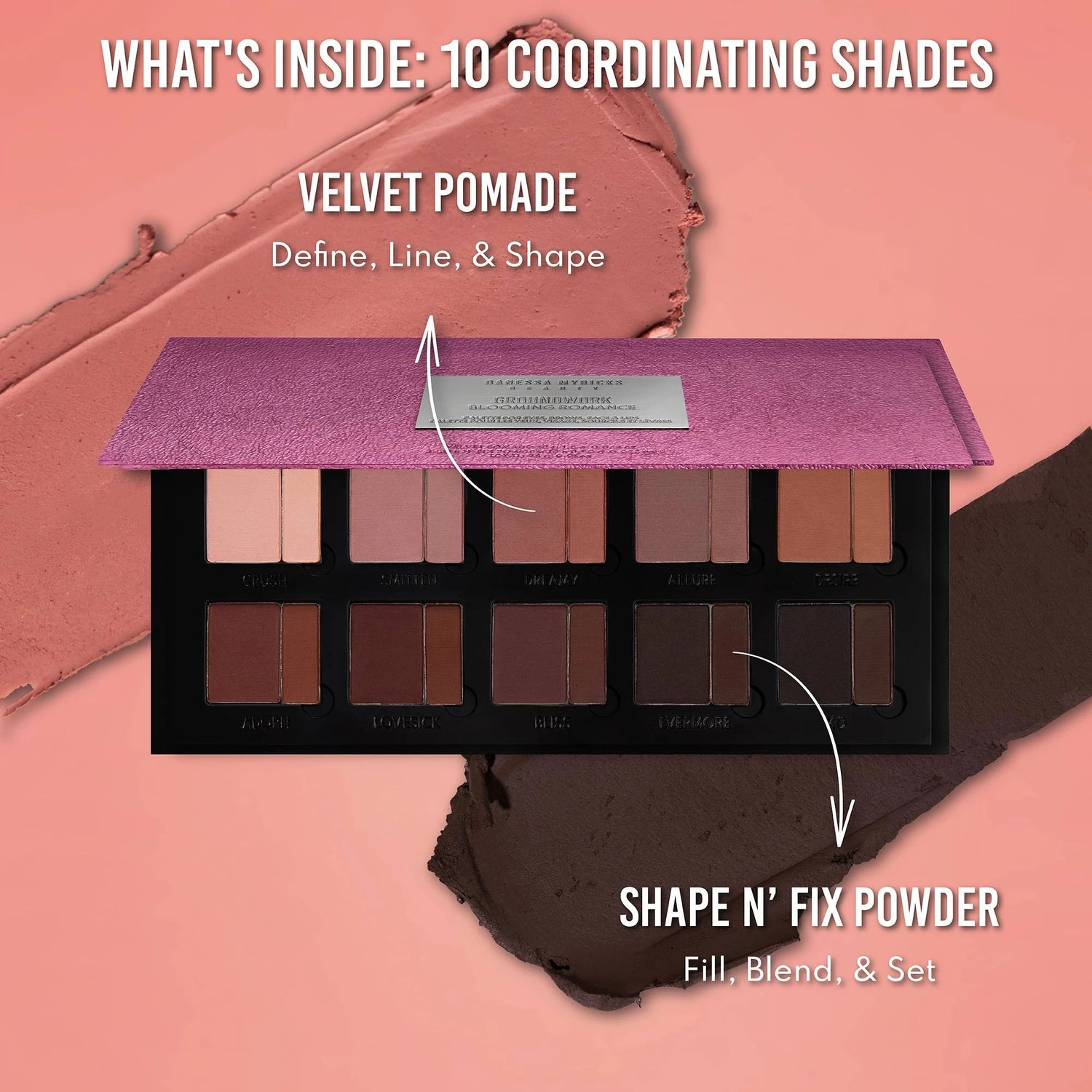 groundwork palette blooming romance