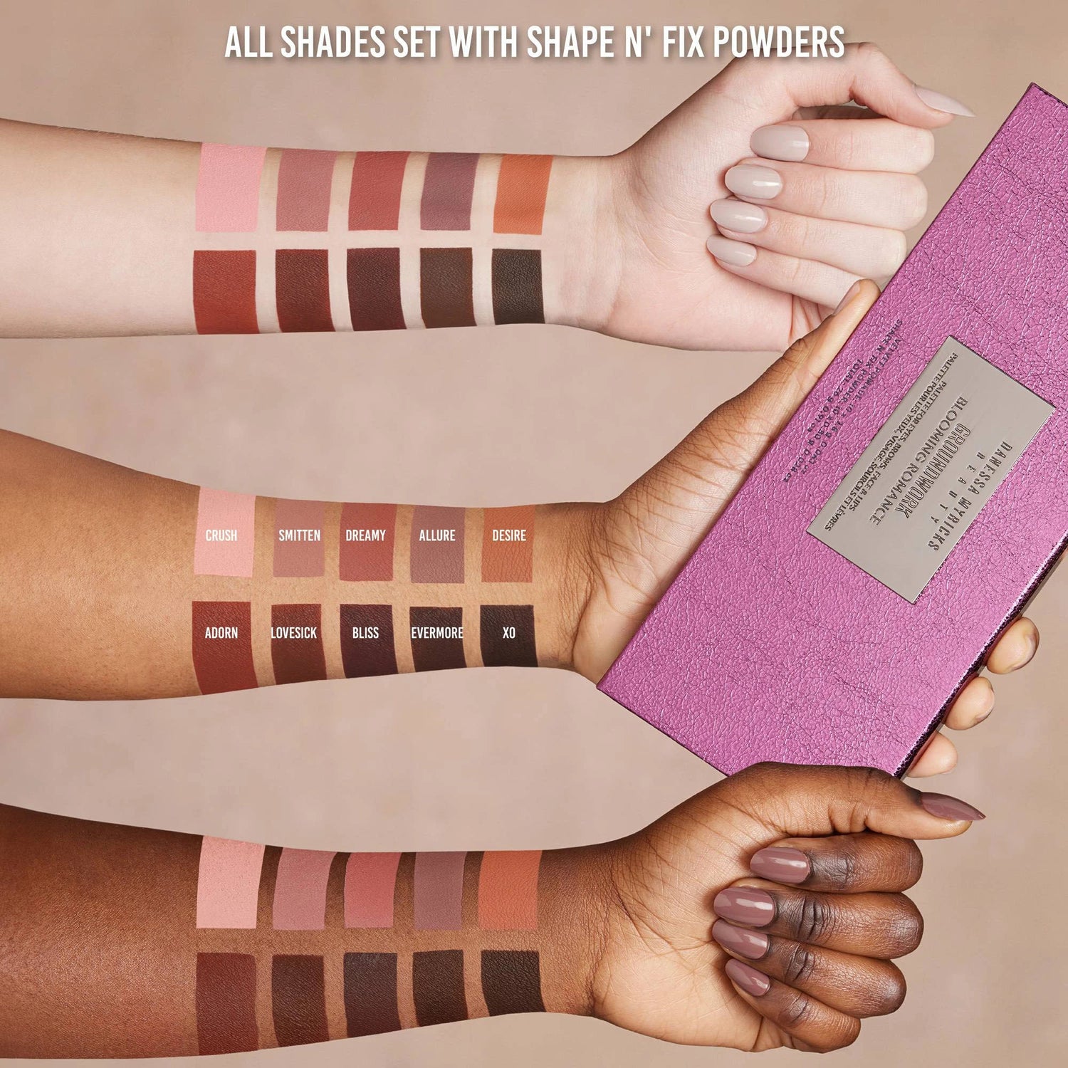 groundwork palette blooming romance