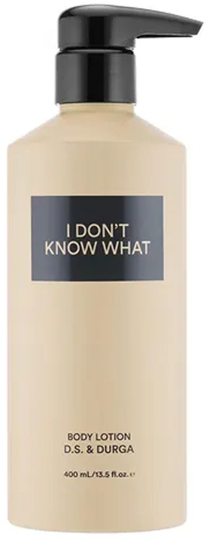 i don't know what body lotion