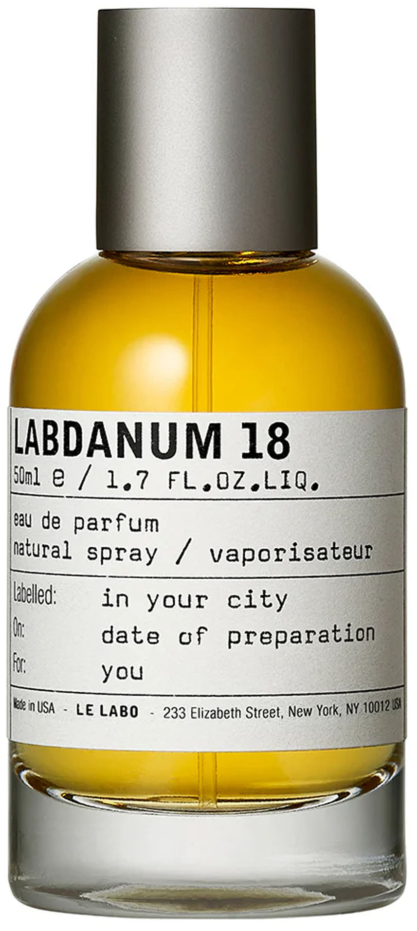 Labdanum 18 Eau de Parfum