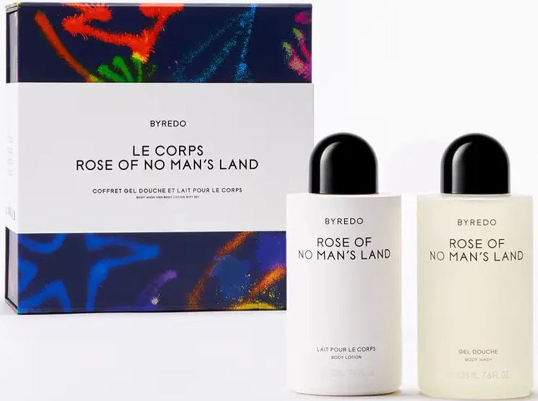 body wash & lotion le corps rose of no man's land set