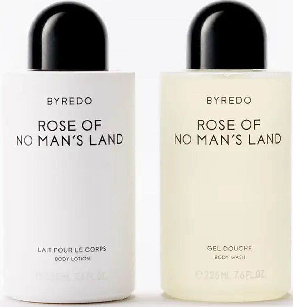 body wash & lotion le corps rose of no man's land set
