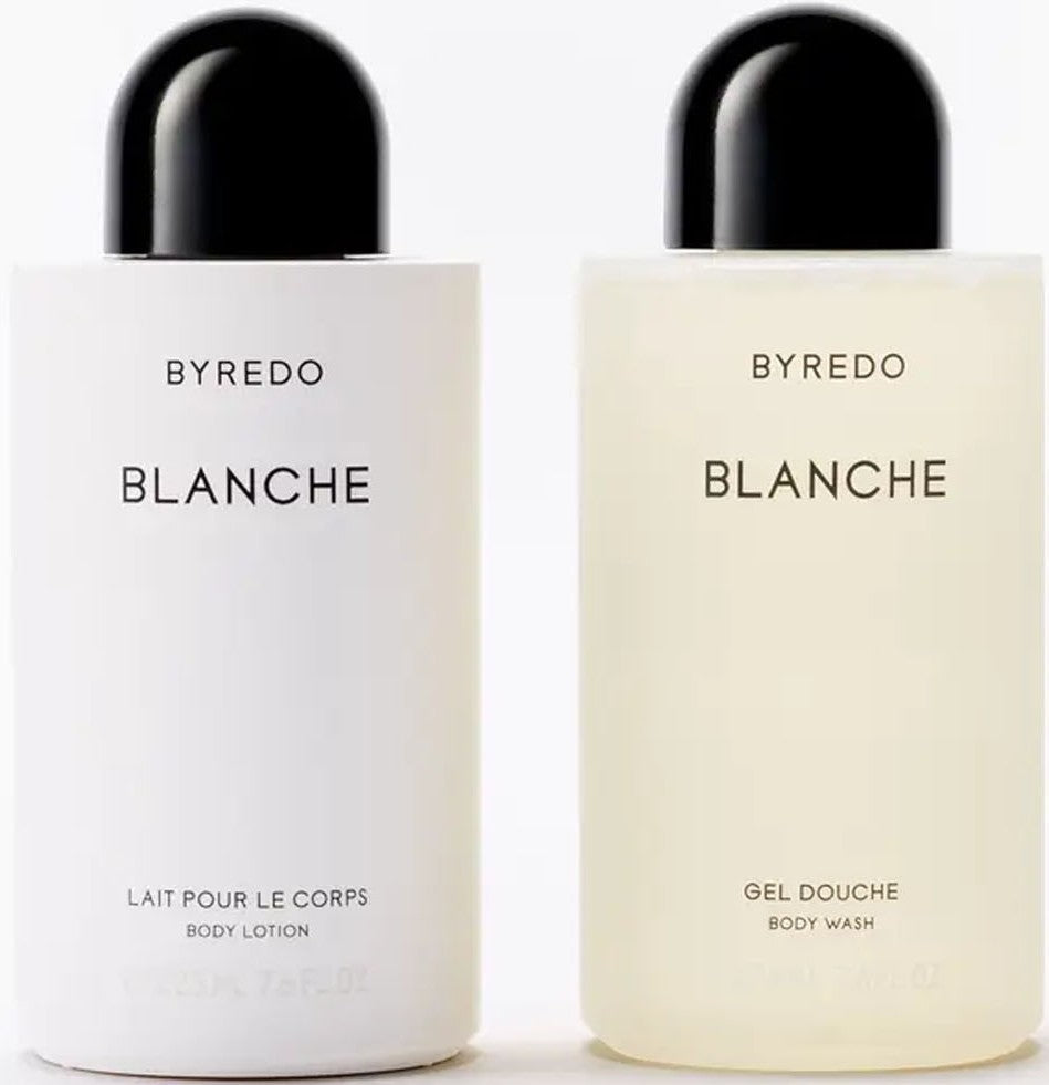 body wash & lotion le corps blanche set