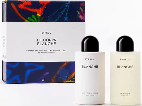 body wash & lotion le corps blanche set
