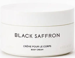 black saffron body cream