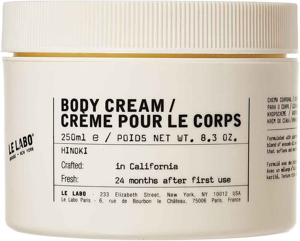 hinoki body cream