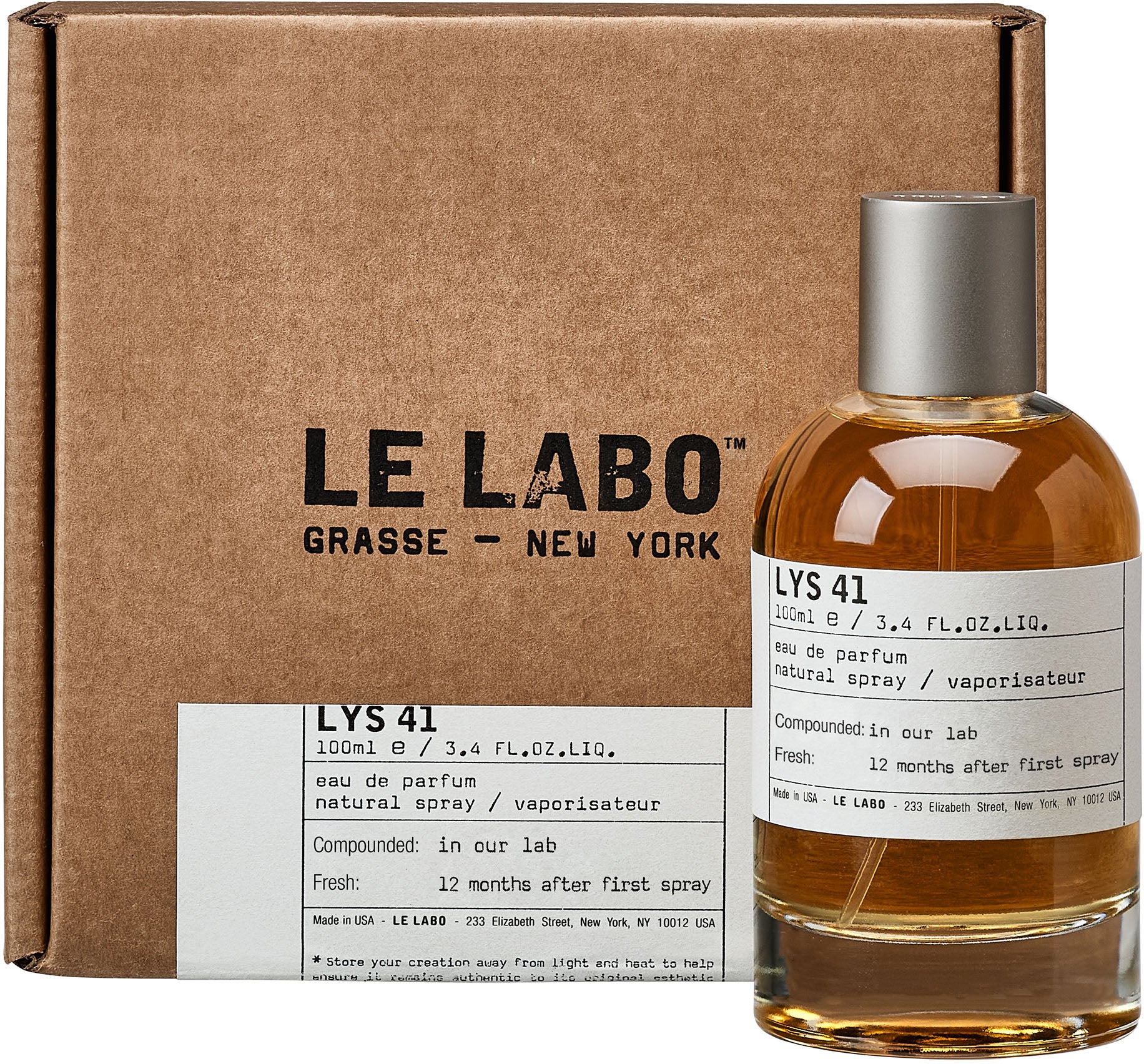 Le labo lys 41 eau de parfum 50ml | legnosa e fiorita
