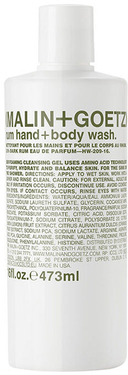 rum hand + body wash