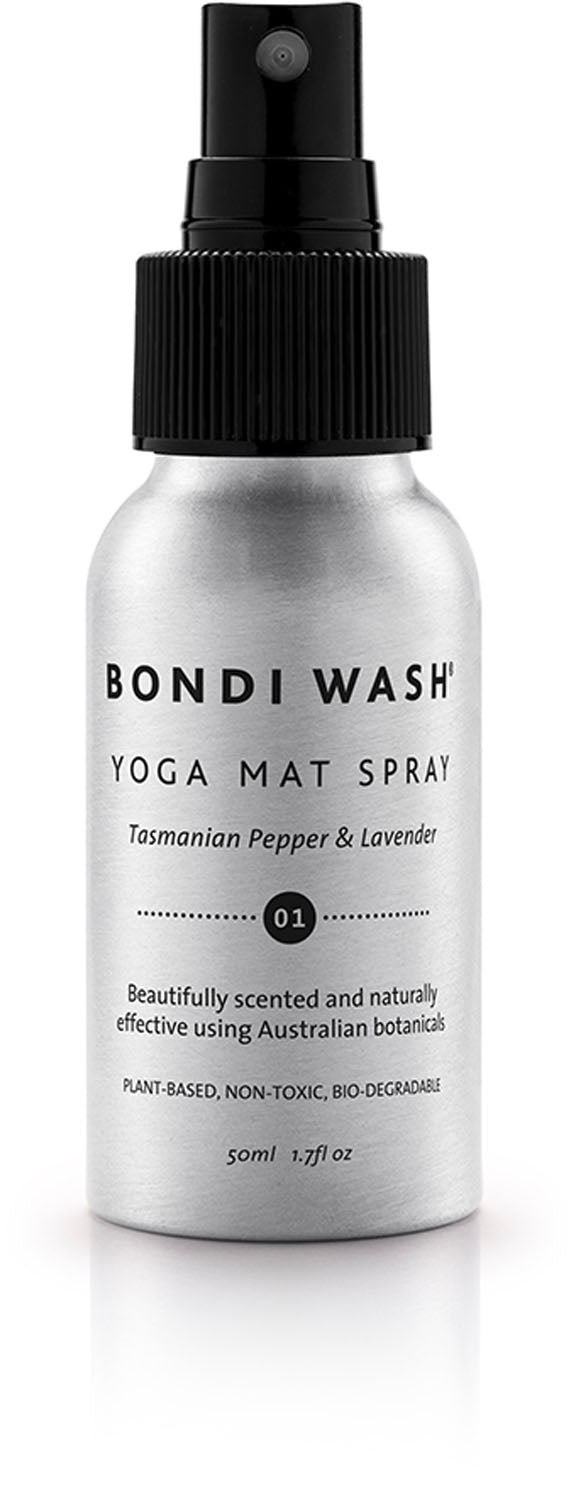 yoga mat spray tasmanian pepper & lavender