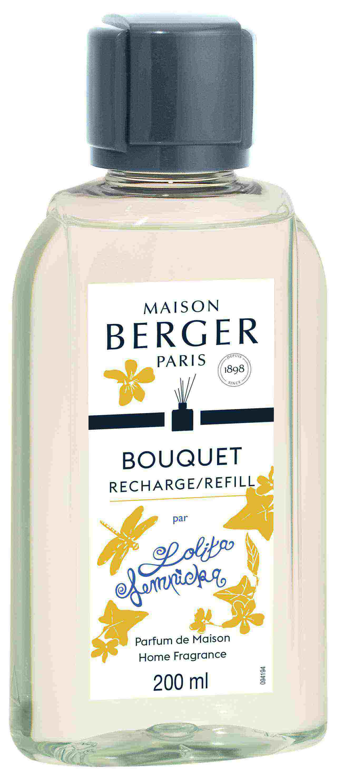 Maison Berger  RECHARGE 200ML POUR BOUQUET PARFUM LOLIT A LEMPICKA RECHARGE  BOUQUET
