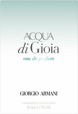 acqua di gioia