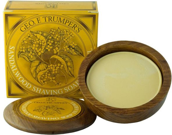 Sandalwood Sapone da Barba in Ciotola di Legno