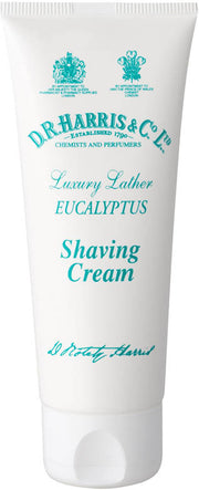 shaving cream tube  eucalyptus