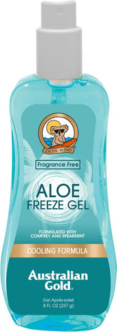 aloe freeze spray gel