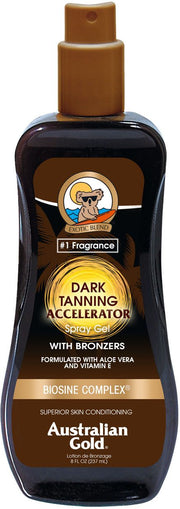 dark tannig accelerator spray gel con bronzer 