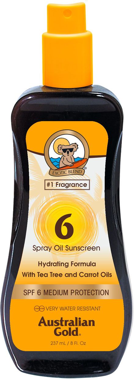 spf 6 spray oil con carrot 