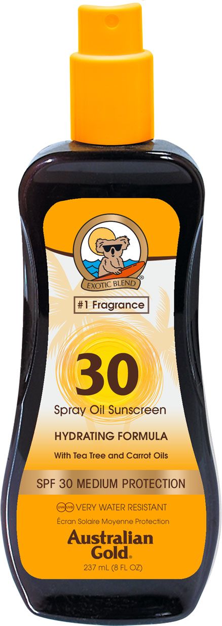 SPF 30 Spray Oil con Carrot Protezione Solare