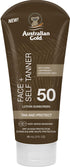 SPF 50 Face+ Self Tanner Lotion Lozione