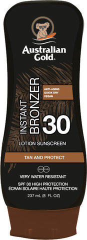 spf 30 lotion con bronzer