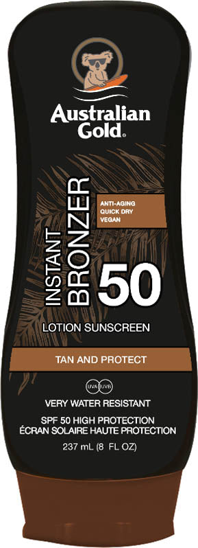 SPF 50 Lotion con Bronzer Protezione Solare
