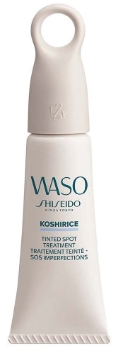 waso koshirice tinted spot treatment subtle peach