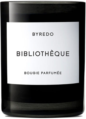 bibliotheque bougie parfumee