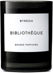 bibliotheque bougie parfumee