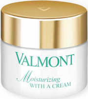 moisturizing with a cream
