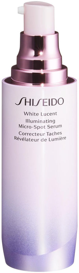 white lucent illuminating micro-spot serum