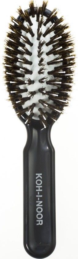 Spazzola Pneumatica Ovale Piccola Riccio in Cinghiale e Nylon